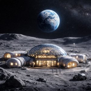 hotels on the moon