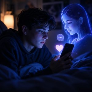 boys forming romantic