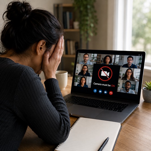 remote worker camera